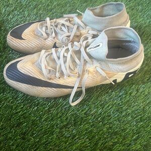 Nike Tan and Black Soccer Cleats